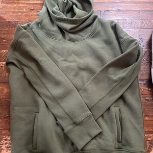 Zyia Oh So Soft hoodie. Green. Size M